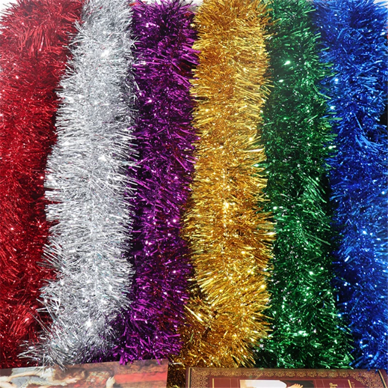 

180cm Christmas Color Strips Wedding Pull Flower Madder Christmas Tree Decoration Color Strips Wedding Room Ribbon Venue Layout