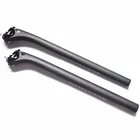 Подседельный штырь T800 из углеродного волокна, 190 г, матовый, 27,230,831,6*400 мм, 25 мм