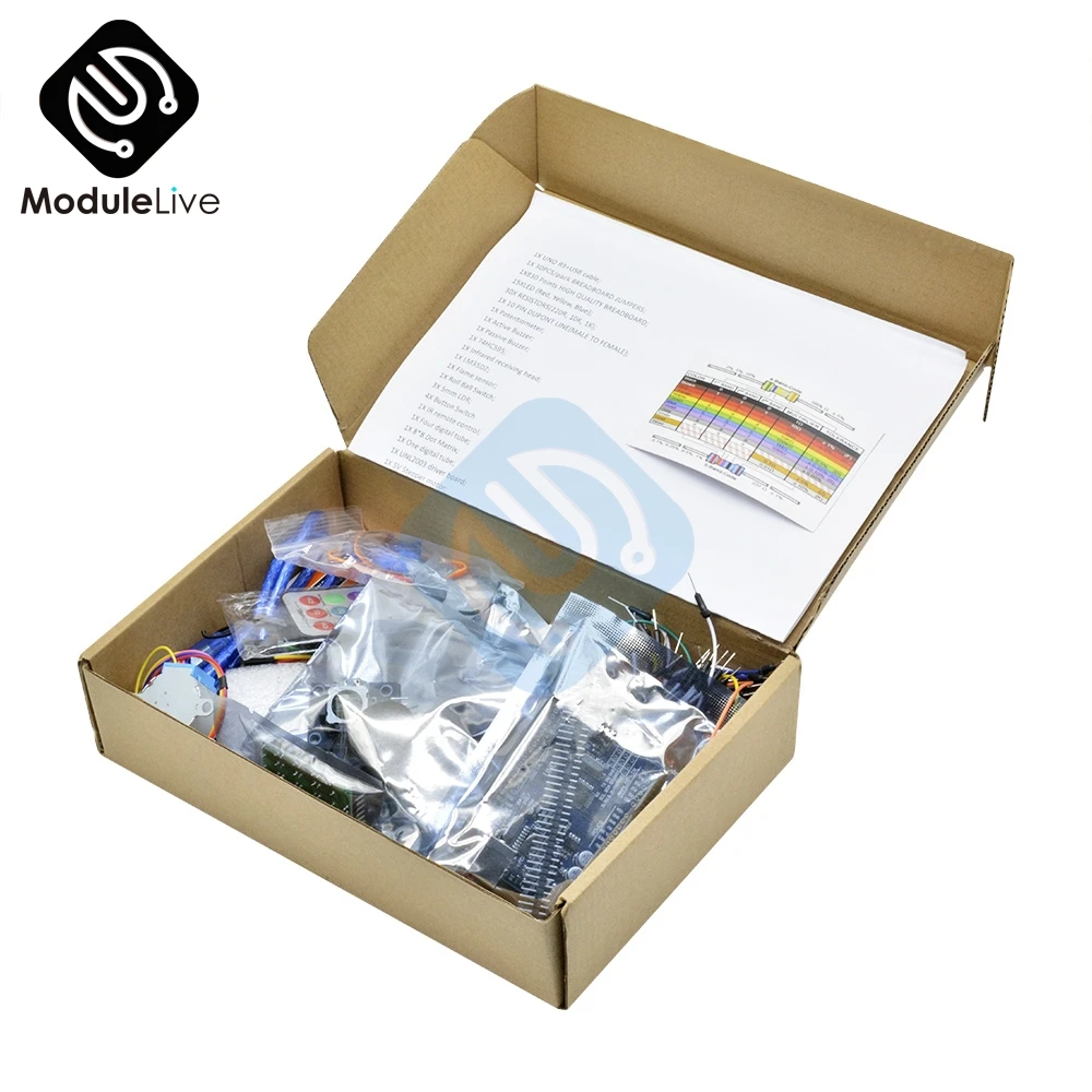 Набор для творчества DHT11 UNO R3 стартовый набор Arduino Модернизированная версия