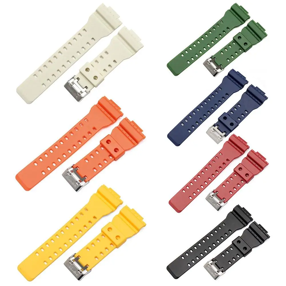 Сменный дышащий мягкий силиконовый ремешок для часов Спортивная петля Casio G-Shock
