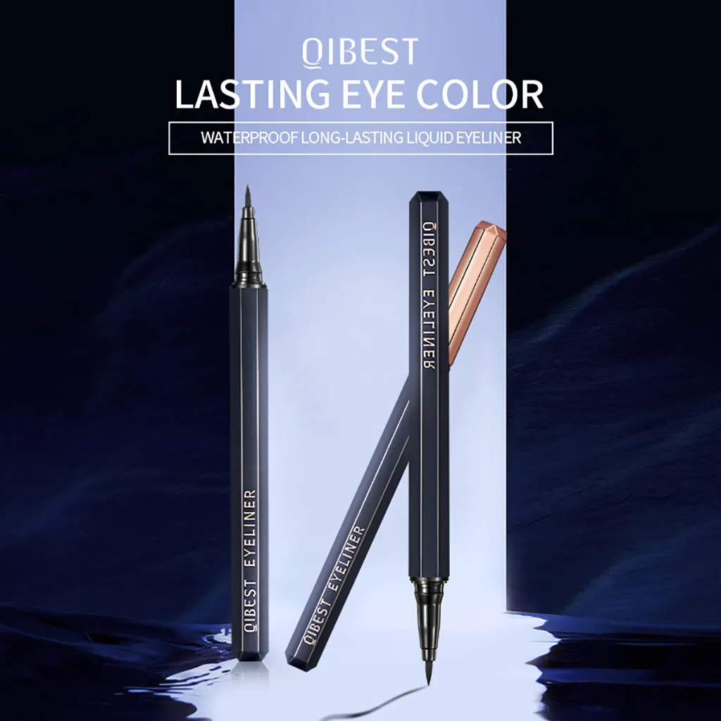 Подводка карандаш с леопардовым принтом водостойкая не черная быстросохнущая