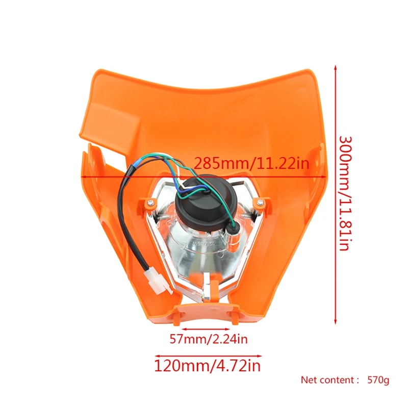 Мотоциклетная Передняя светильник внедорожный восокомощный автомобильный