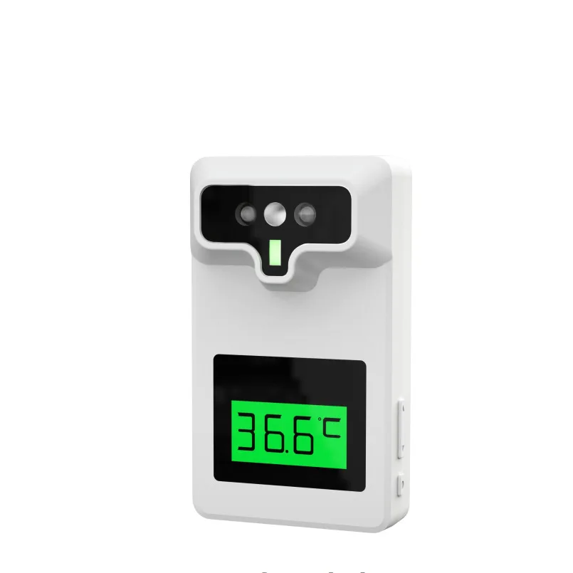 Mini Non-contact Infrared Thermometer Digital Forehead Hand Temperature Sensor Laser Gun With Fever Alarm Wall Mounted | Инструменты
