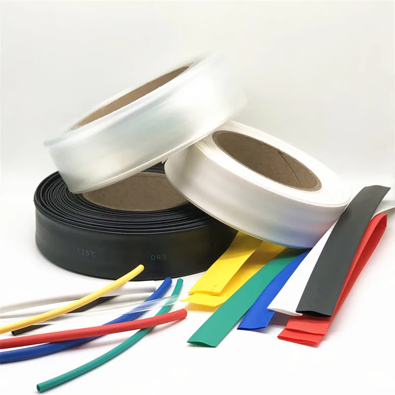 1 Meter heat shrink tube transparent Wrap Wire Sell Connector shrinkable tubing kits 2:1 |