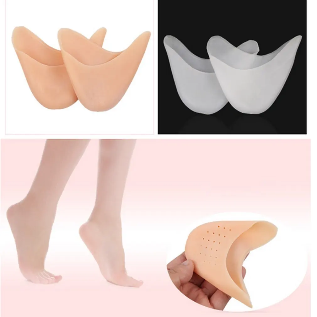 Мягкие силиконовые плюшевые накладки балетные для спортивной обуви протектор