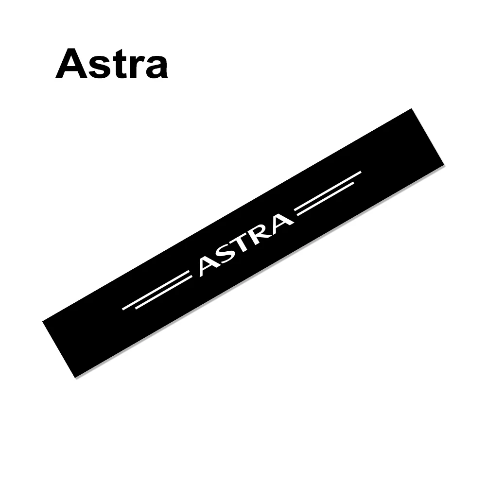 For Astra Автомобильные светоотражающие наклейки на лобовое стекло авто наклейки для Opel OPC Astra J H G K Insignia Corsa D B E Mokka Vectra B аксессуары - Название цвета: For Astra