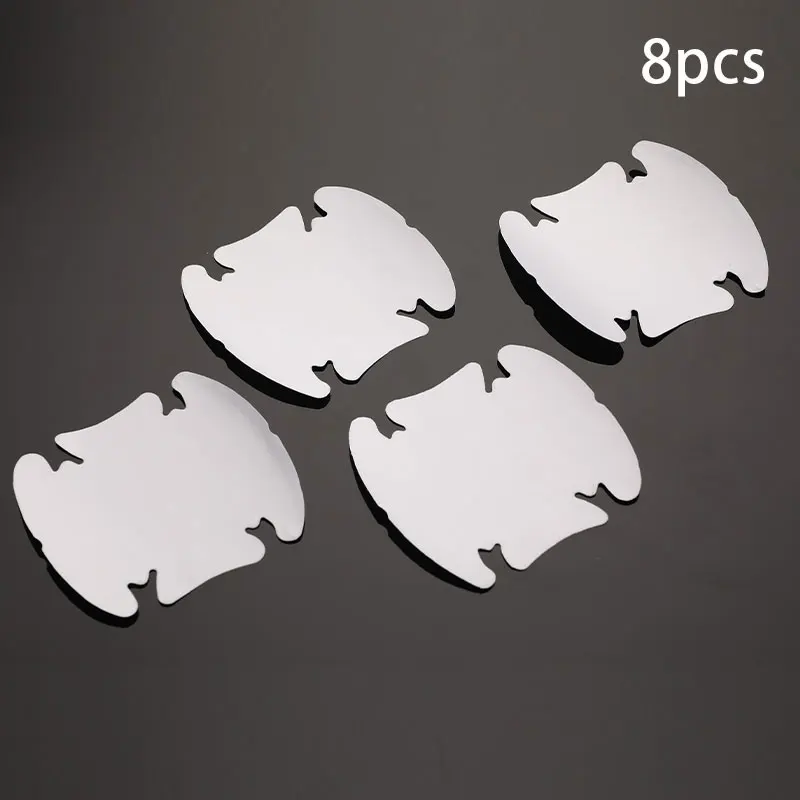 

8pcs Invisible Clear Car Door Handle Paint Scratch Protector Guard Film Sheet