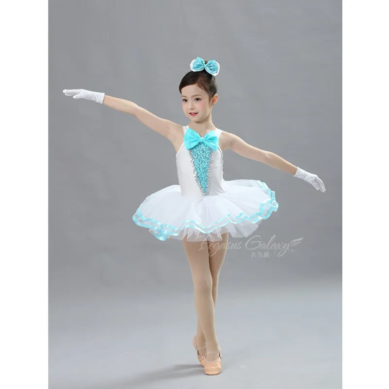 Танцевальное платье для девочек H2684 детское милое пачка с лебедем и озером