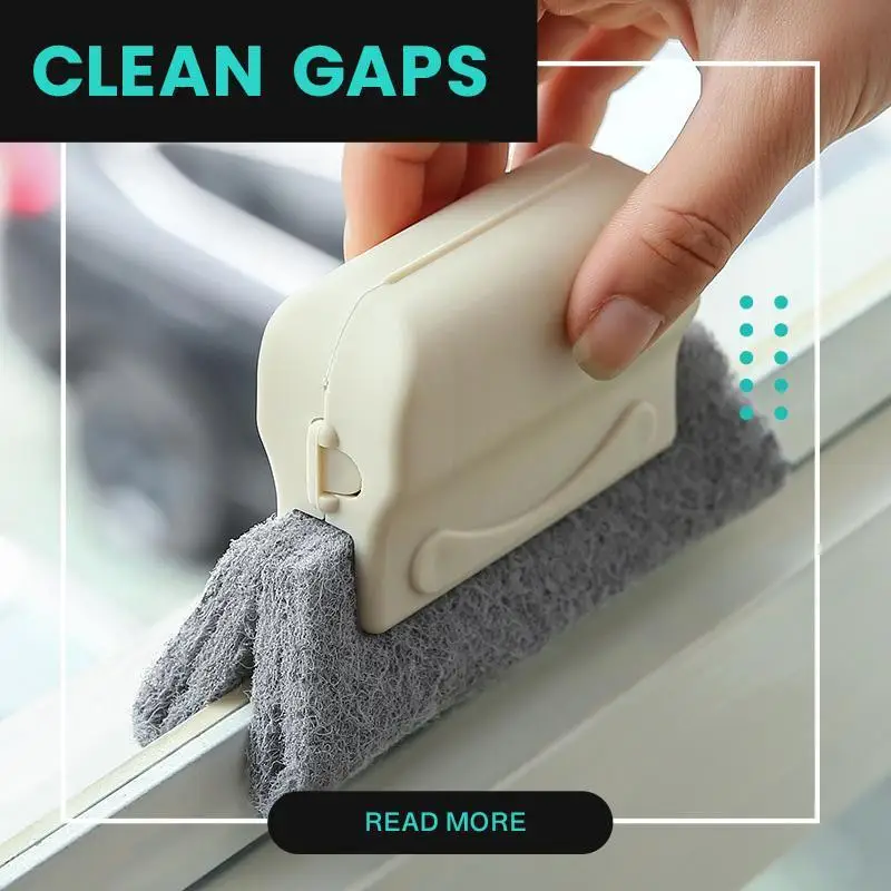 

Magic Window Cleaning Brush Creative Window Groove Cleaning Cloth Windows Slot Cleaner Brush Clean Window Slot Clean Tool