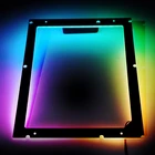 Материнская плата RGB задняя панель светильник излучающая задняя панель 5 в 3 контакта ARGB настольная декоративная лампа полосыMATXITX фоторамка N7MC