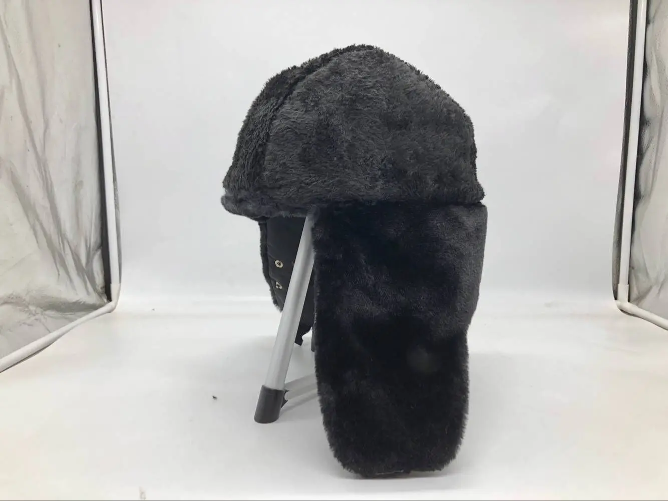 Новая зимняя шапка Для мужчин на открытом воздухе супер теплый мех кролика