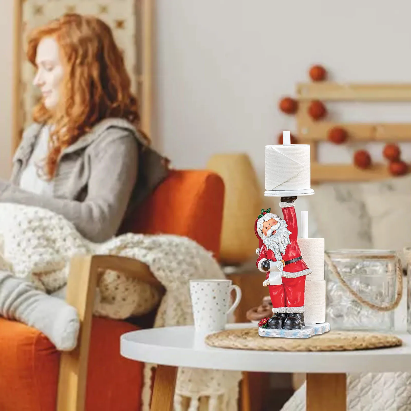 Держатель для бумажных полотенец Санта-Клаус | Дом и сад