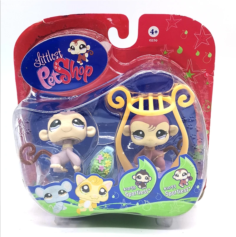 LPS кошка милая кукла маленькое животное полка модель игрушки Мини собака старый