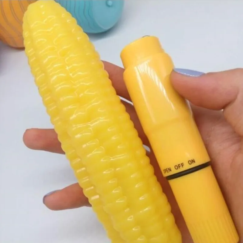 Силиконовый вибратор &quotКукуруза&quot секс-игрушки для женщин G-spot Массажер
