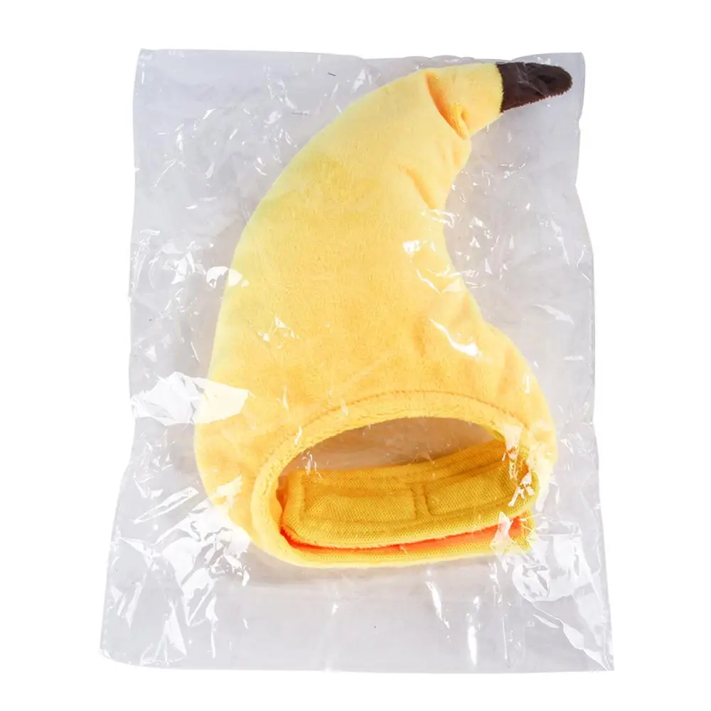 

Cat Banana Hat Halloween Pets Accessories Pet Party Decorative Cap Cute Cat Dog Headwear Puppy Kitten Adjustable Cosplay Hats
