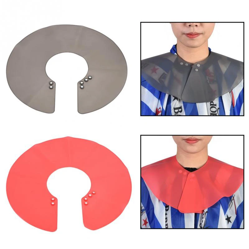 

Neck Shield Magnetic Shawl Haircut Shawl Salon Haircut Neck Cape Wrap Collar Shield Waterproof Silicone Hairdressing Hair Colori
