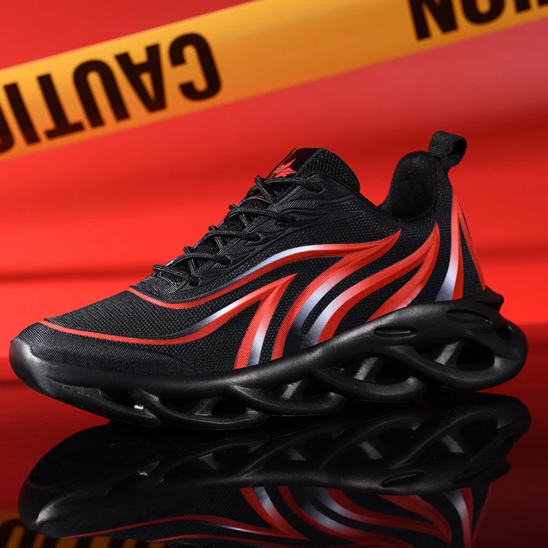 

Men Sneakers Air Mesh Outdoor Sport Shoes Autumn Cushion fashion Non-slip tourism Flats Casual Training Men Running tennis Shoes