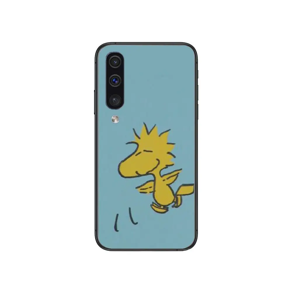 

Cute bird Woodstock case Phone cover hull For SamSung Galaxy S 8 9 10 20 21 S30 Plus Edge E S20fe 5G Lite Ultra black soft