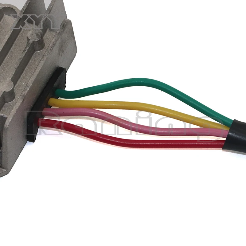 Новый выпрямитель регулятора напряжения мотоцикла 4 контакта провода для GY6 50 cc