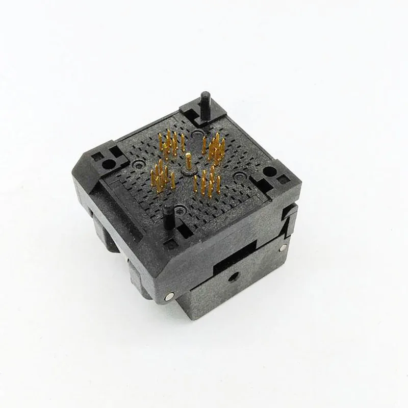 QFN28 MLF28 WLCSP28 IC тестовый ожога в сокете шаг 0 5 мм Размер 5x5 28 свинцовый пластиковый QFN