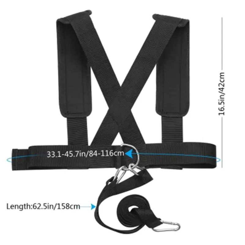 

Anti-Resistance Training Belt Running Assist Speed Practice Pull Belt Sports Weight-Bearing Running Equipment Weighting Exercise