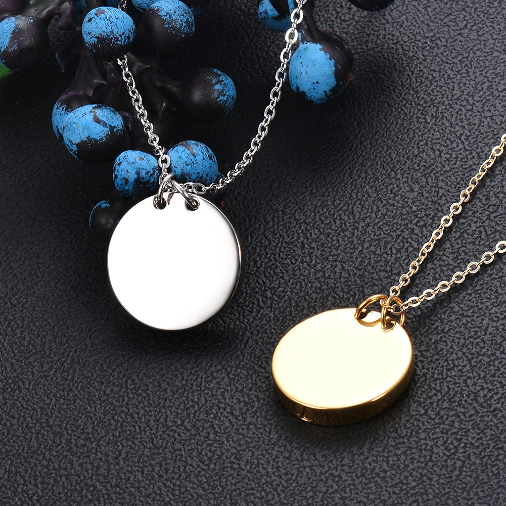 Круглый кулон 25 мм для мужчин женщин собак кошек домашних животных на память из