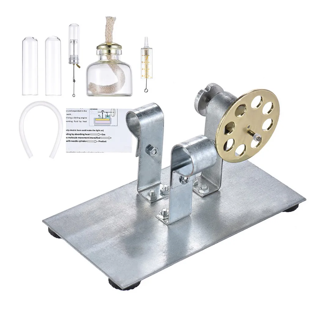Горячий воздух Стирлинг Модель двигателя генератор Двигатель Паровая мощность
