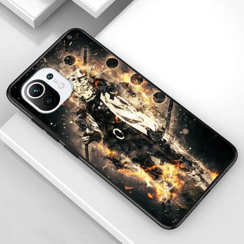 

Sharingan Eyes Naruto for Xiaomi Mi 11 10T Note 10 Ultra 5G 9 9T SE 8 A3 A2 A1 6X Pro Play F1 Lite 5G Black Phone Case