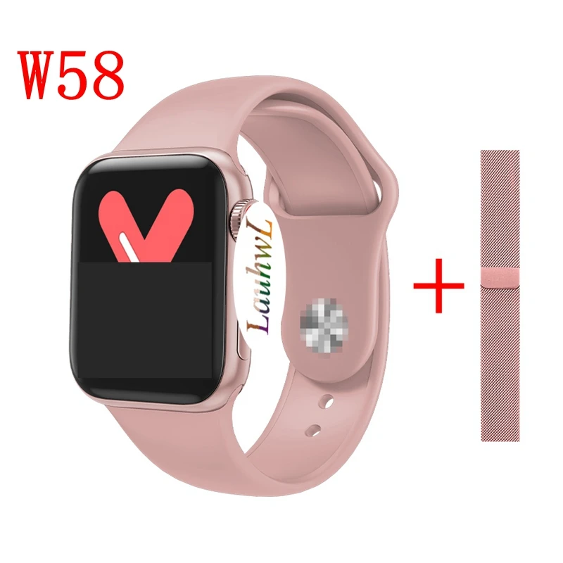 W58 Bluetooth мужские умные часы для IPhone Xiao mi IWO 11 Lite Series 5 1:1 женские 40 мм PK Watch 8 12 P70 B57| |