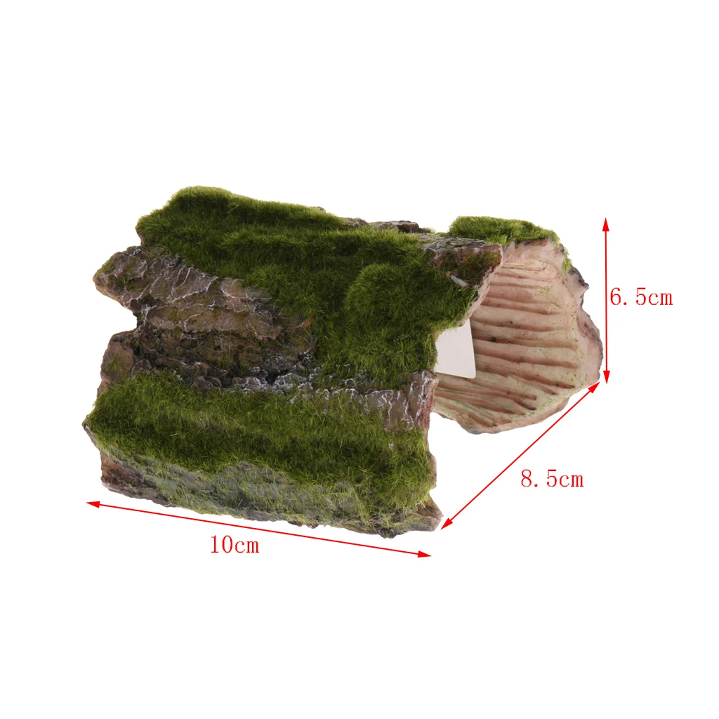 Дерево коры изгиб смола аквариумная рептилия дом для резервуары или Asa домашний