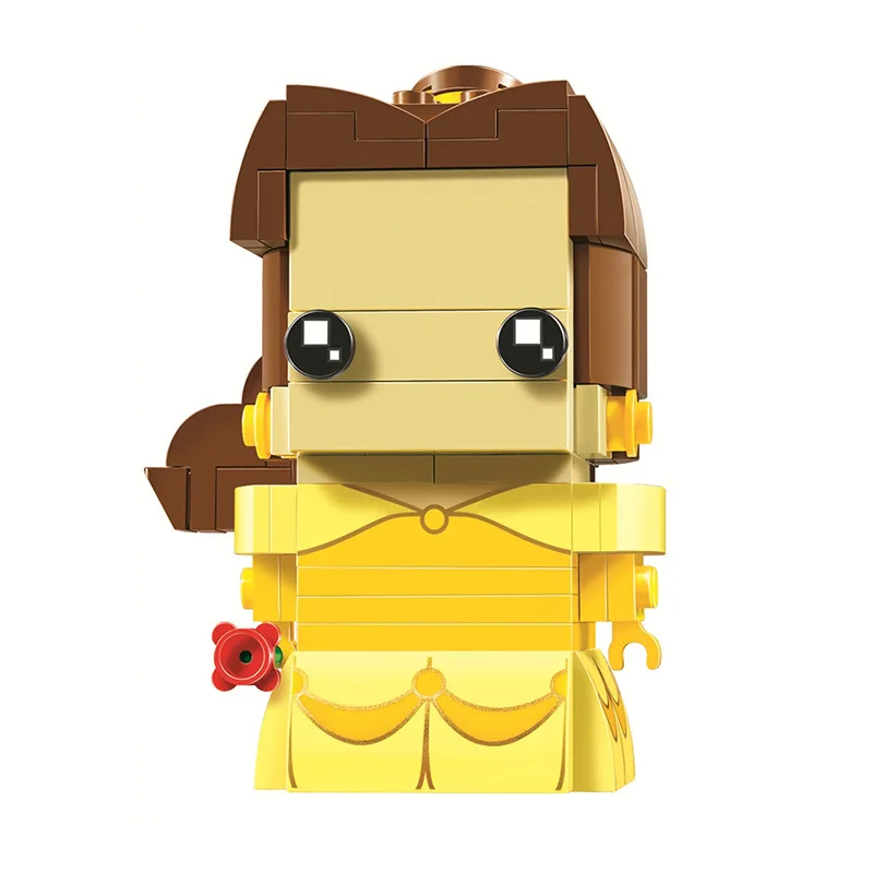 2019 Brickheadz капитан Армандо Салазар Джек Спарроу Белль чудовище строительные блоки