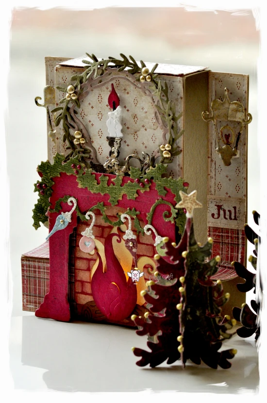 Металлические Вырубные штампы вырезанная форма Рождественская плита украшение