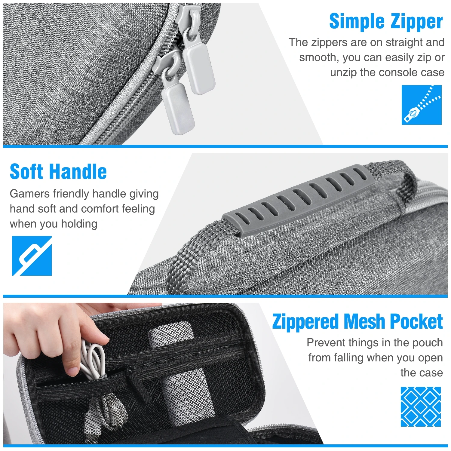 For Nintendo Switch Case Portable Handheld Protective Carrying Case For Nintendo Switch Console For Nintendo Switch Accessories