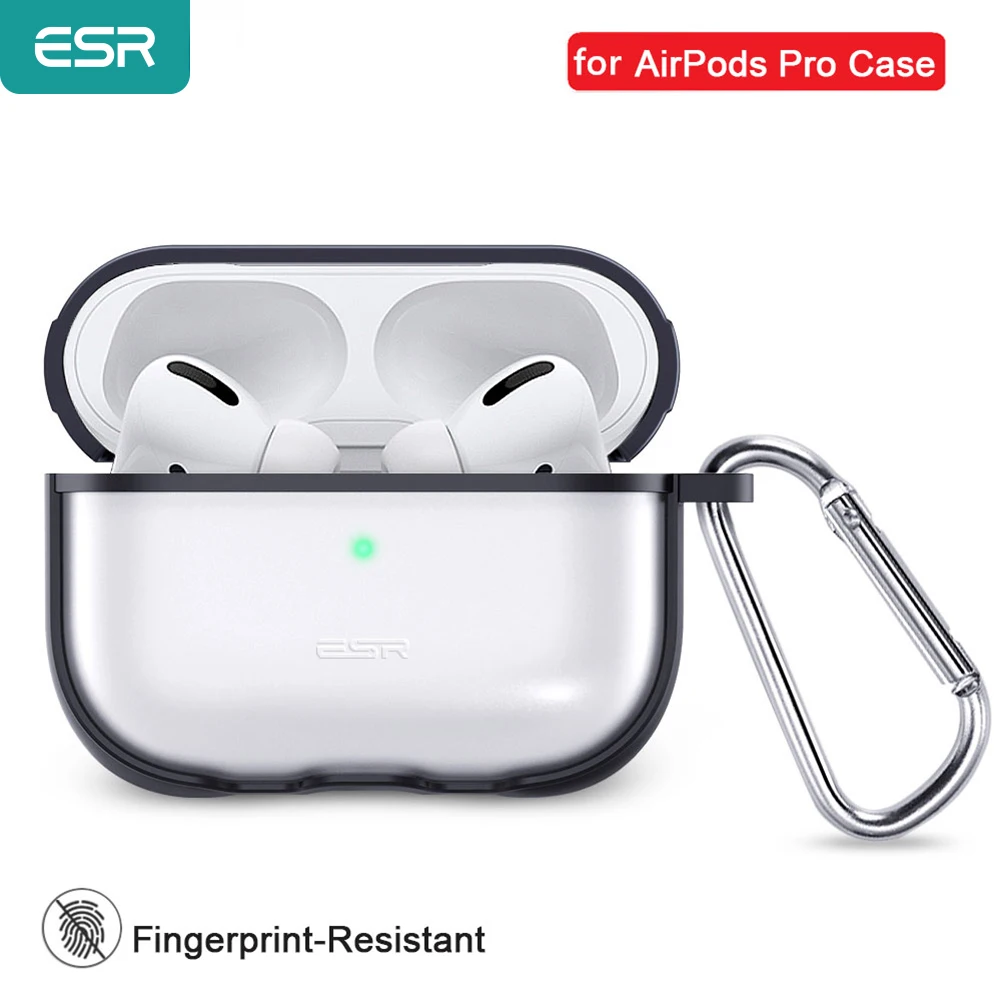 Защитный чехол ESR для AirPods Pro прозрачный наушников 3 роскошный черный