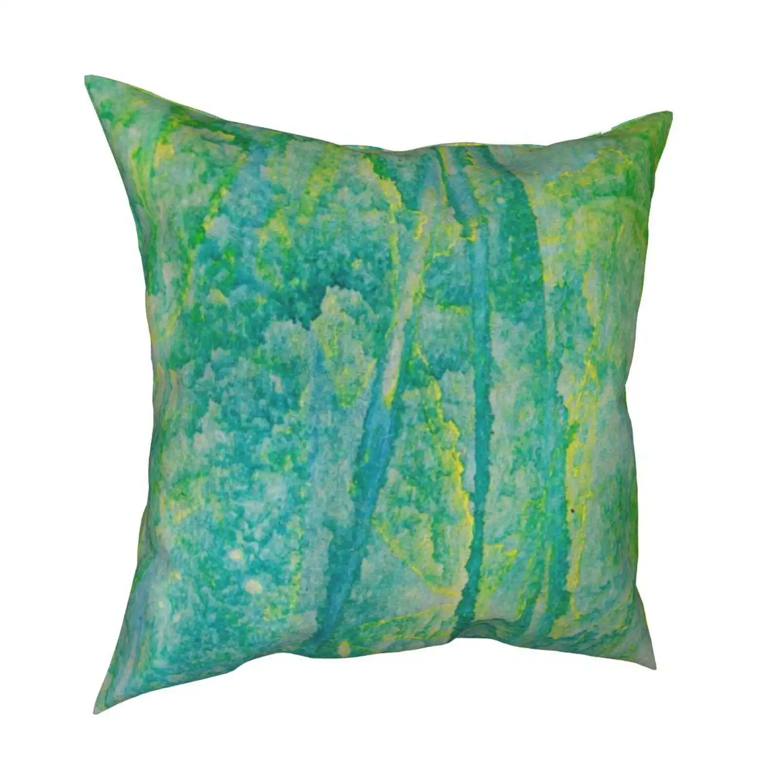 Наволочка для подушки с изображением тропических лесов рассвет наволочка