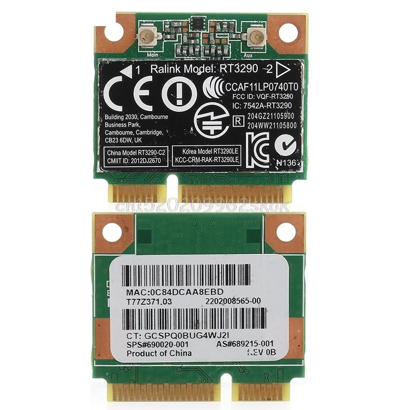 Беспроводная Wi-Fi сетевая карта 150 м совместимая с Bluetooth Pavilion G7-2000 Ralink RT3290 Jy23 19