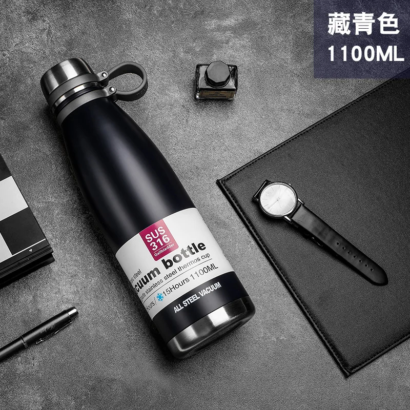 Centralworld 316 Stainless Steel Vacuum Flask Double-Layer Sports Water Bottle Bottle Outdoor Travel Water Cup