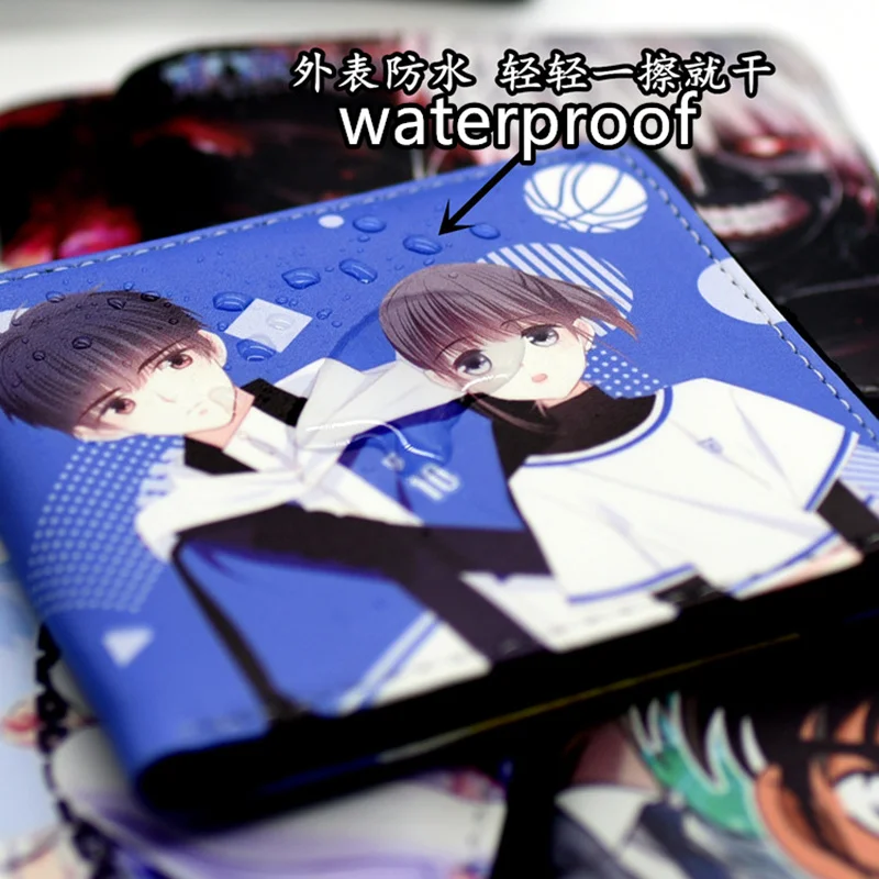 

Anime Naruto Wallet Cosplay Cartoon Sasuke Gaara Akatsuki Student Short Wallet Notecase Burse Gift