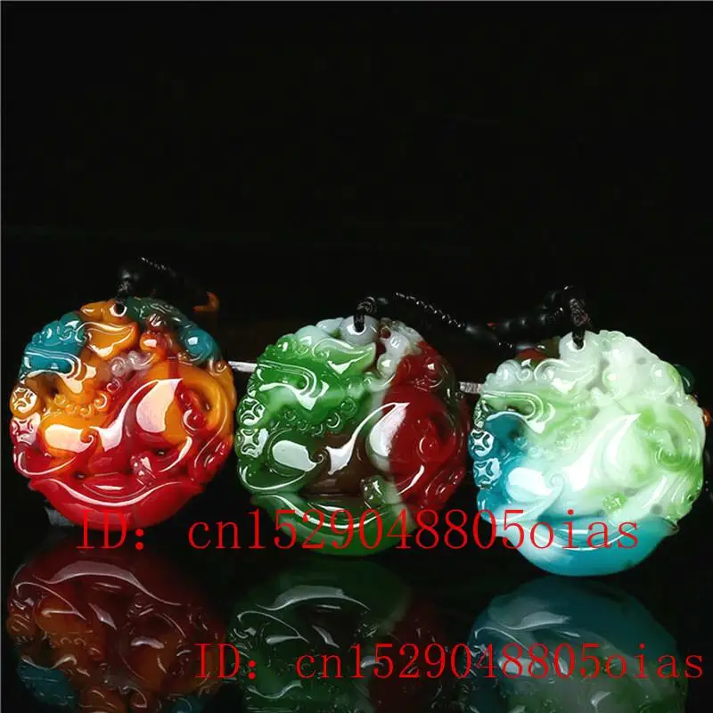 1 шт. натуральный цвет Hetian Нефритовый камень подвеска дракон Китайский жадеит