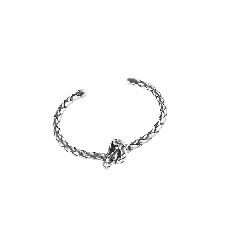 30% посеребренный Модный женский браслет с узлом и крестом акция ювелирные