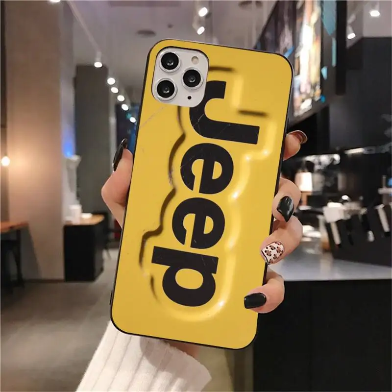 Чехол для телефона с логотипом автомобиля Super Jeeps iPhone 11 pro XS MAX 8 7 6 6S Plus X 5S SE 2020
