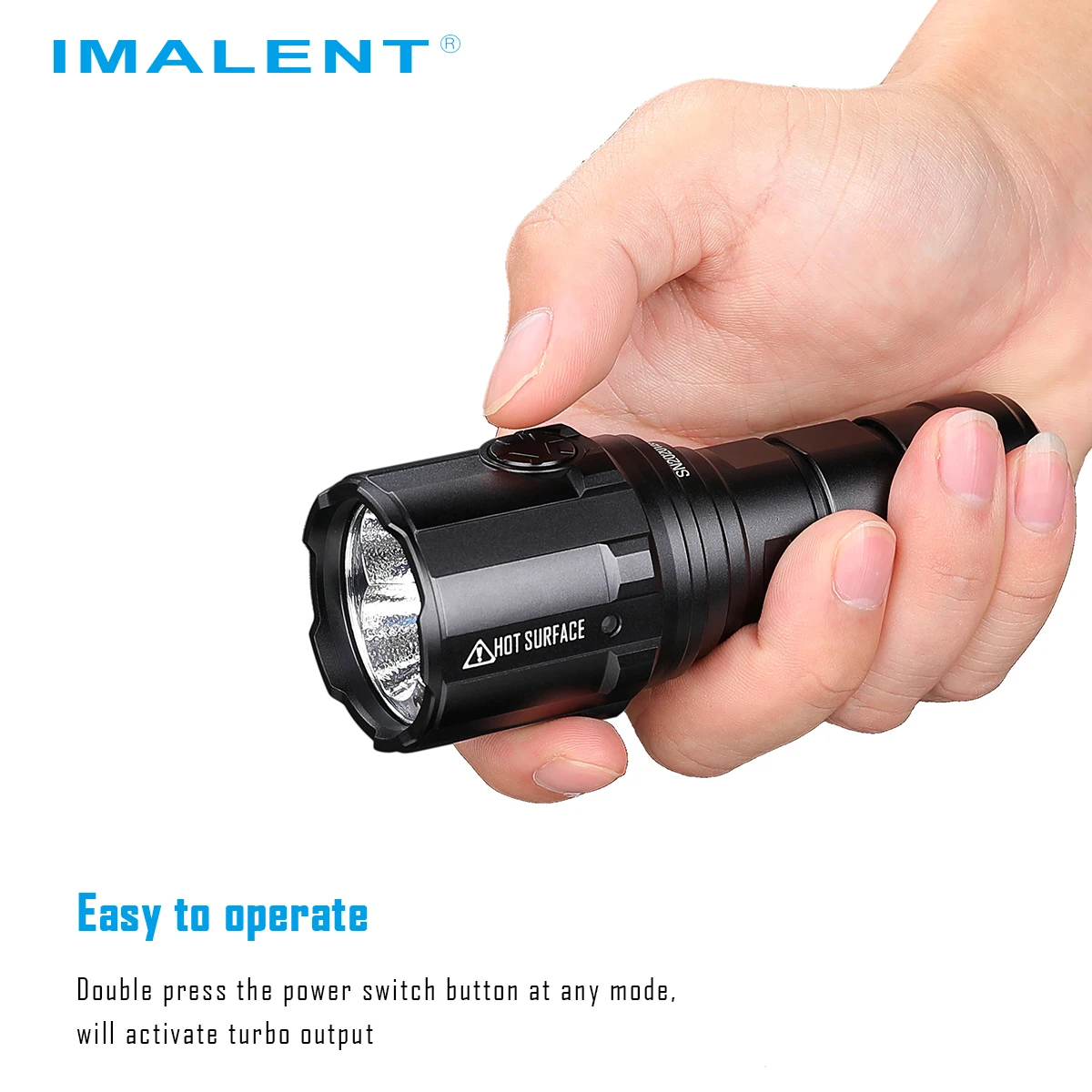 IMALENT R30C MINI Flashlight Camping Professional Waterproof Convoy Cree Led Lamp Portable Rechargeable Outdoor Emergency Torch