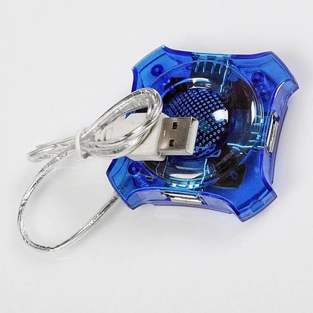 Новое поступление мини Высокоскоростной 4-портовый USB HUB для ноутбука Тетрадь ПК