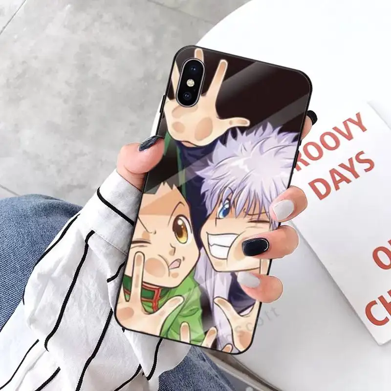 

Anime Hunter X Hunter Killua Zaoldyeck Phone Case for iPhone 11 12 mini pro XS MAX 8 7 6 6S Plus X 5S SE 2020 XR