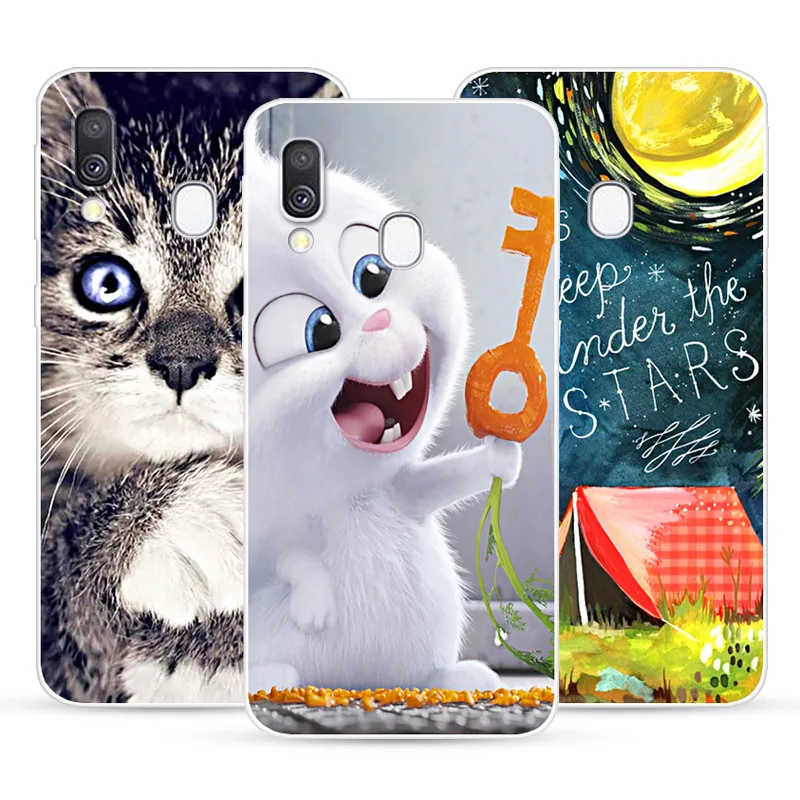 Чехол силиконовый Coque Fundas для Samsung Galaxy A30 A50 A20 A40 A10 A70 A 30 50 20 10 70|Бамперы| |