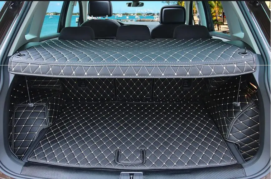 Полная задняя подкладка для багажника грузов коврики VW Volkswagen TIGUAN 2016 2017 2018| |