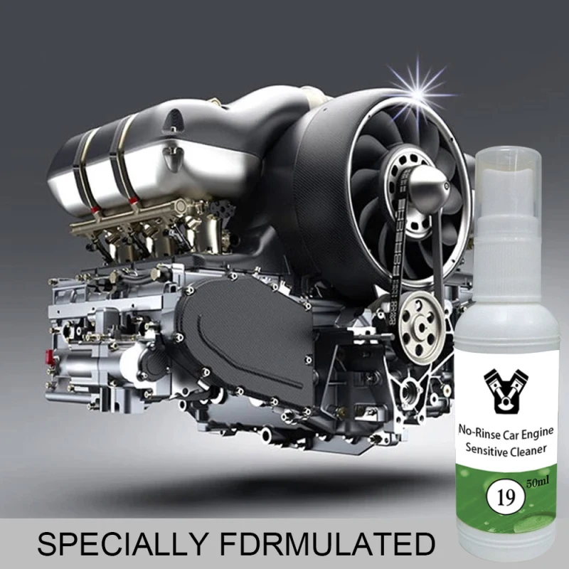 

50ML Engine Compartment Cleaner Removes Heavy Oil Engine Warehouse Cleaner Car Wash Maintenance Cleaner Car Accessories