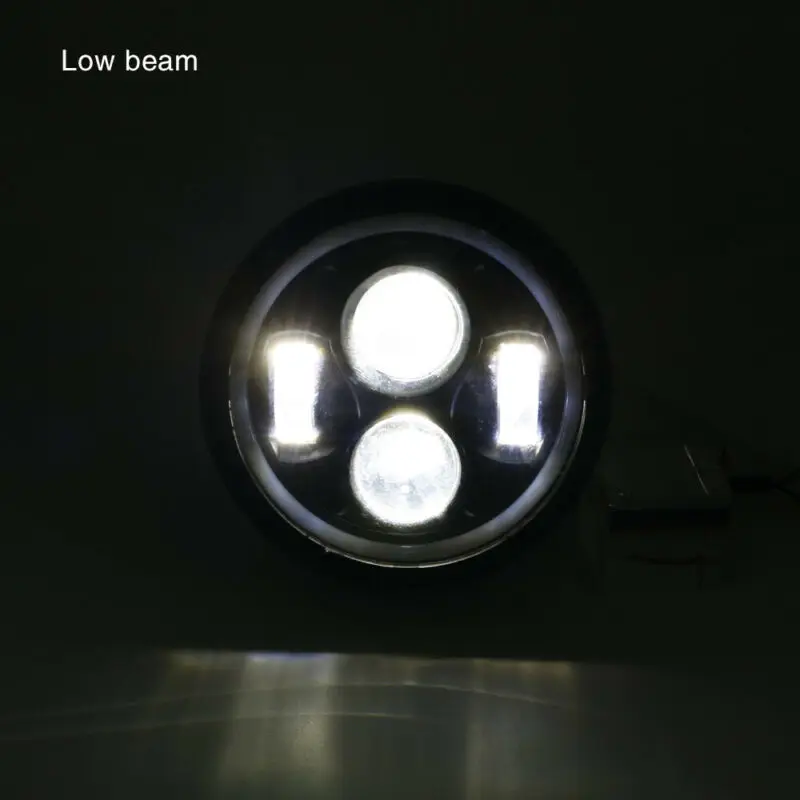 

Motorcycle Motorcycle Headlight Eyes Halo Ring LED Headlight White 12V DC