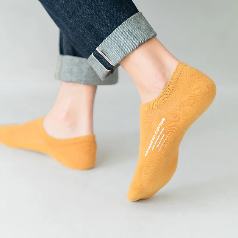 5 пар носки для мальчиков женские лодочные хлопковые летние дышащие низкие