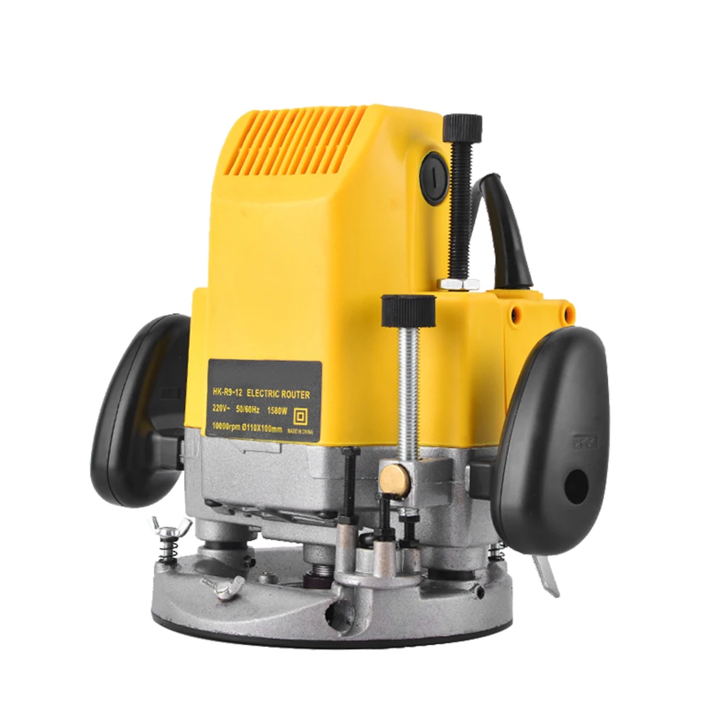 

220V Wood Router Electric Engraving Machine Woodwork Trimmer Milling Machine for Trimming Slotting Notching Electric Router